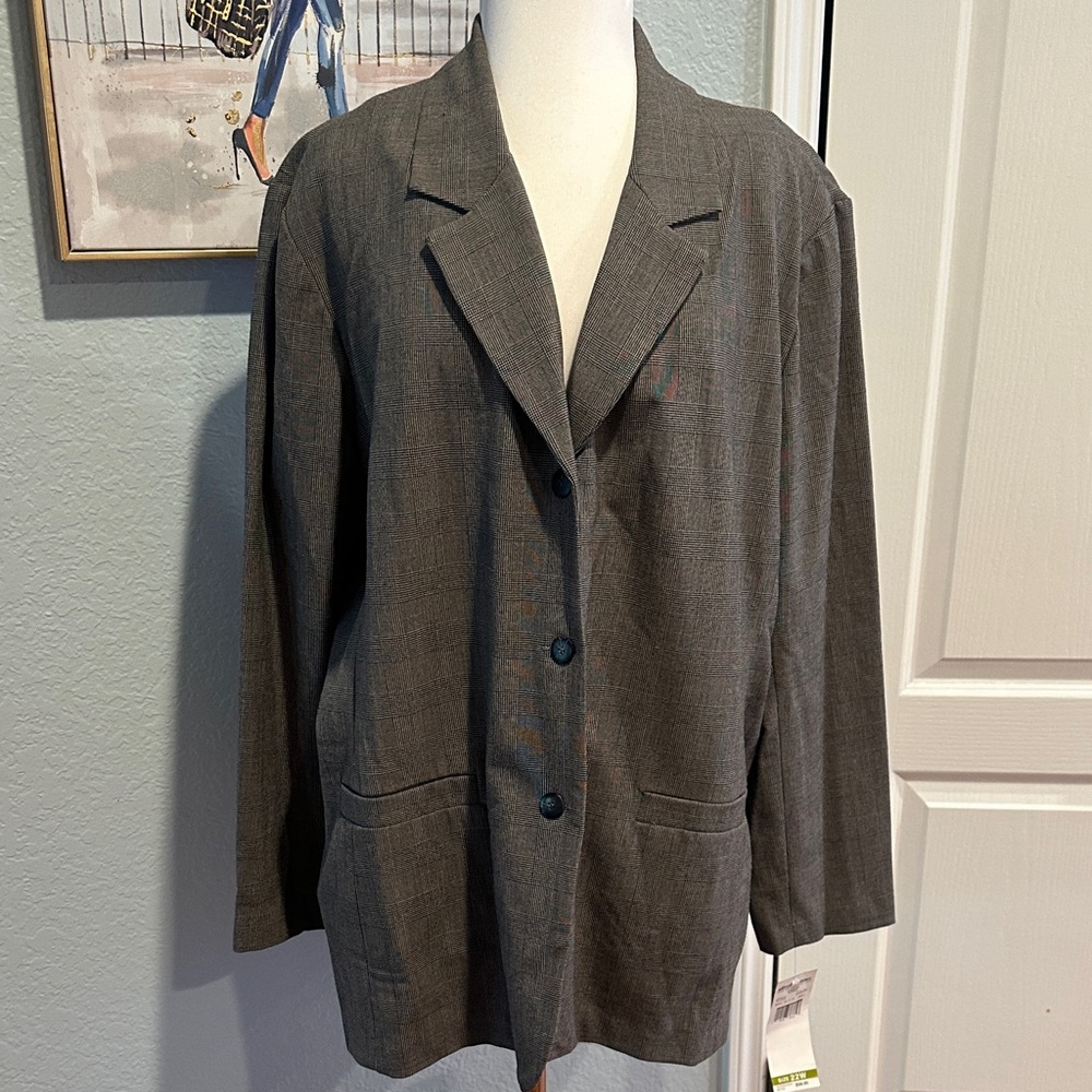 Alfred Dunner Sz 22W Madison Avenue Blazer • NWT!